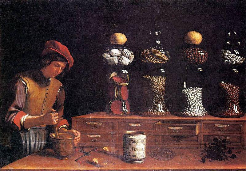 Paolo Antonio Barbieri The Spice Shop oil painting picture